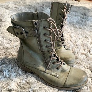 G by Guess Combat Boots